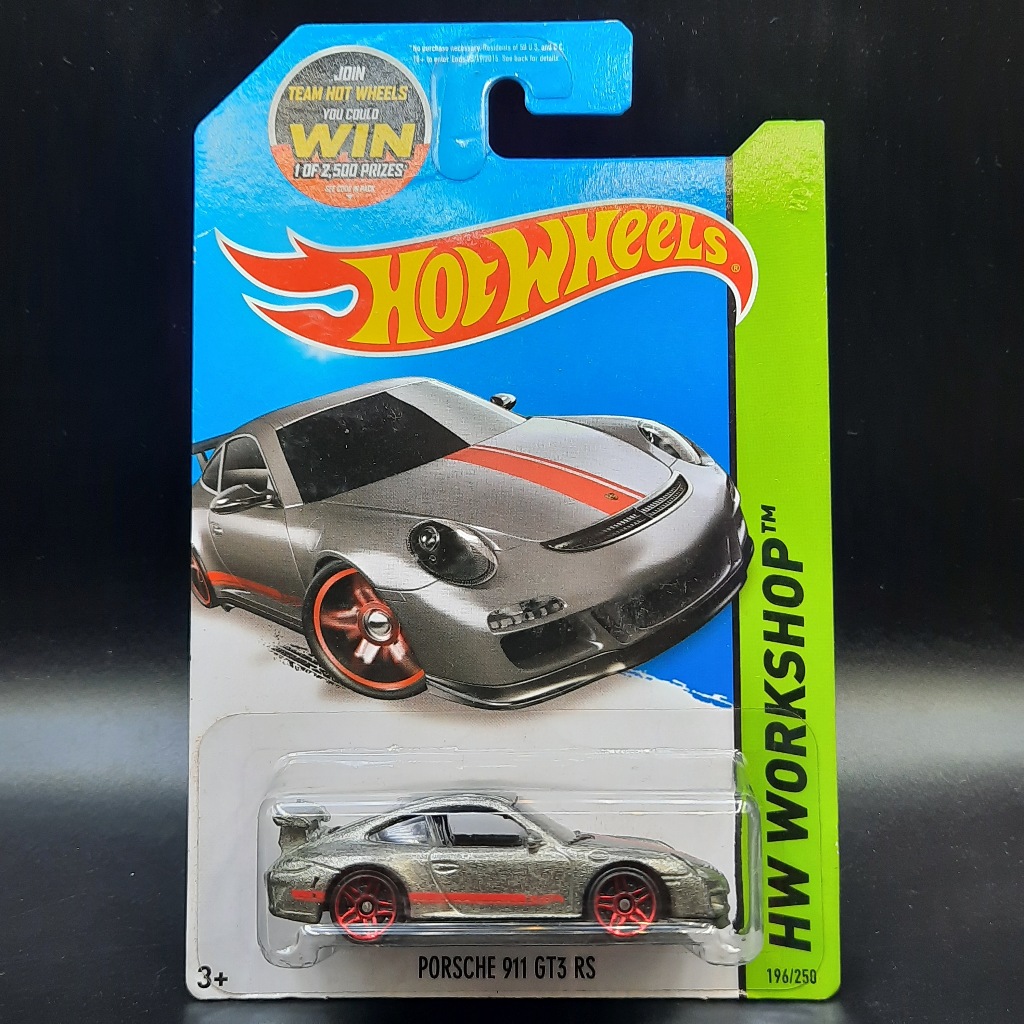 Hot Wheels Zamac Porsche 911 GT3 RS 2011 Soft Corner