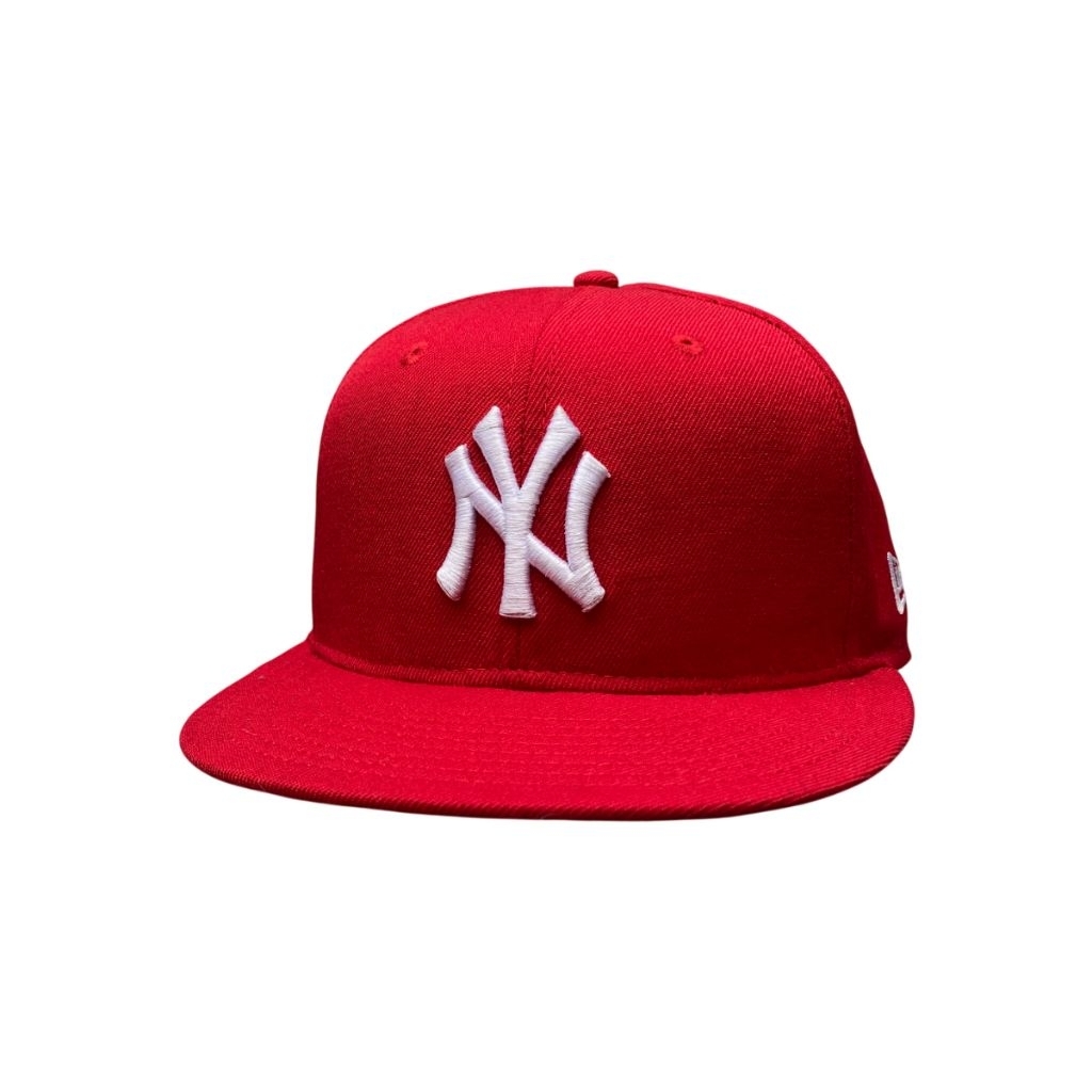 Topi Snapback Era 59Fifty NY Red Basic Second Original Murah