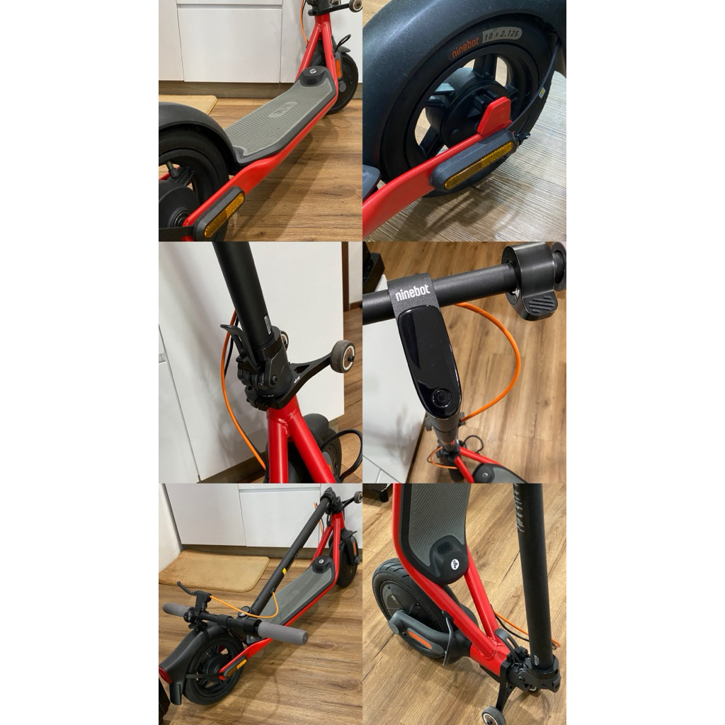 Segway Ninebot D28 - Folding Electric Scooter (Second - LIKE NEW FULLSET)