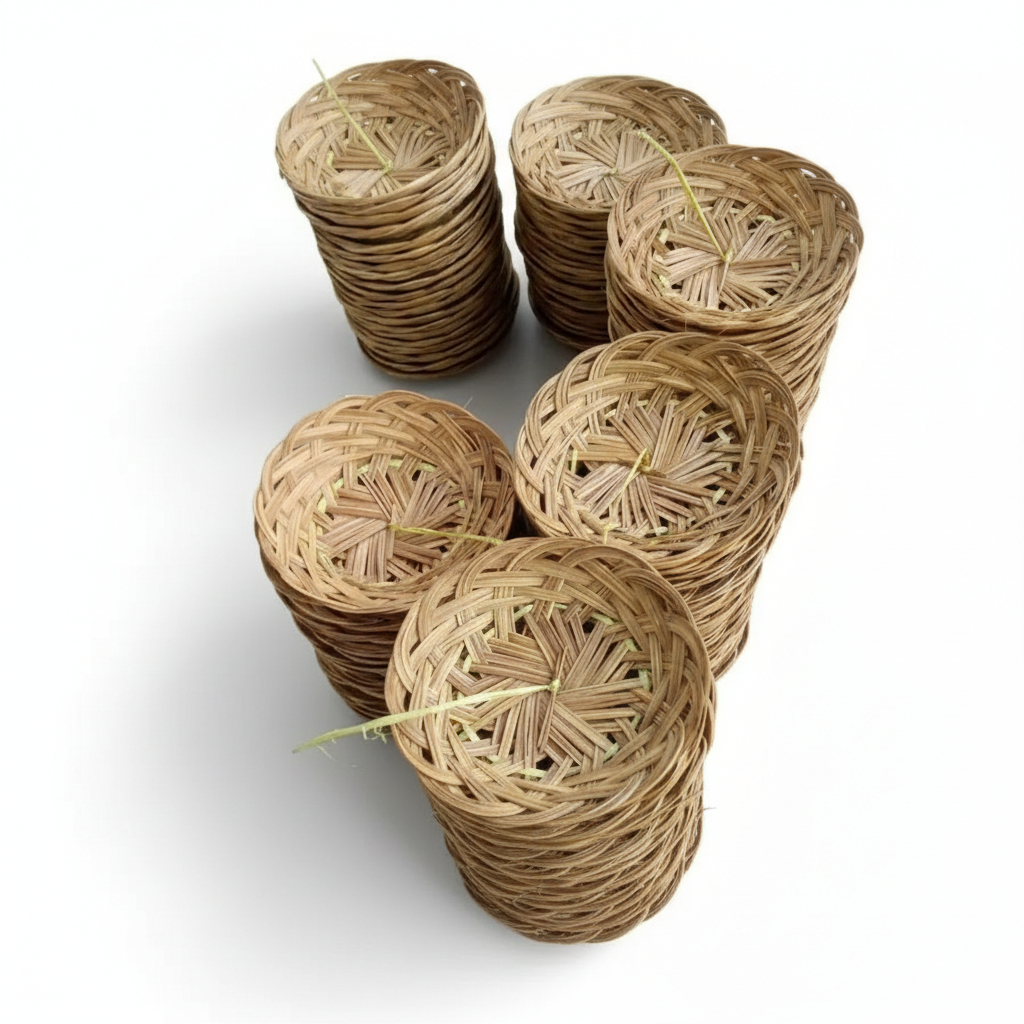 Ingke Bali 20cm 20 Pcs Termurah Piring Lidi Anyaman