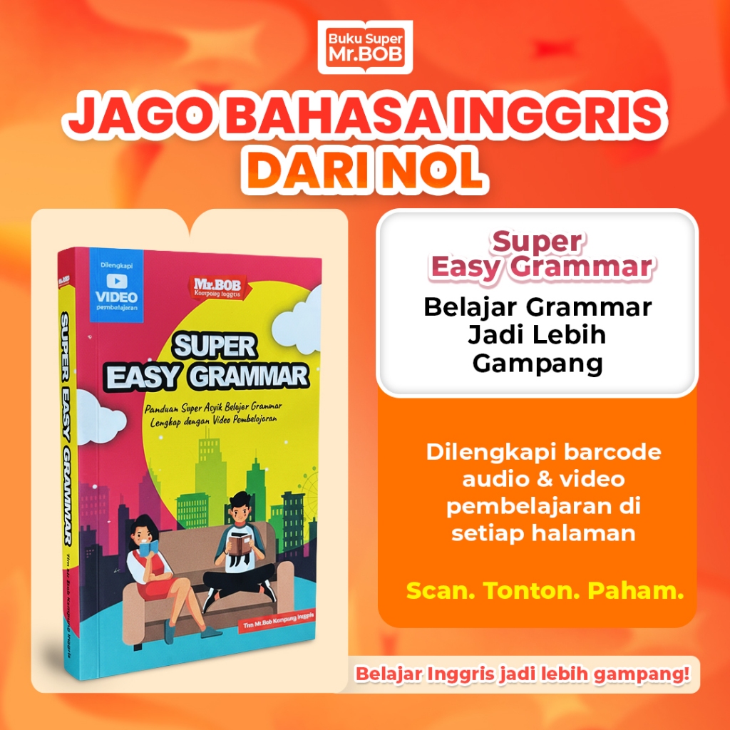 BUKU SUPER GRAMMAR MR.BOB