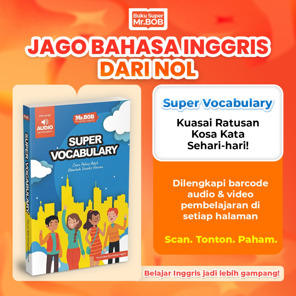 Buku Jago Bahasa inggris ala kampung inggris - Vocabulary