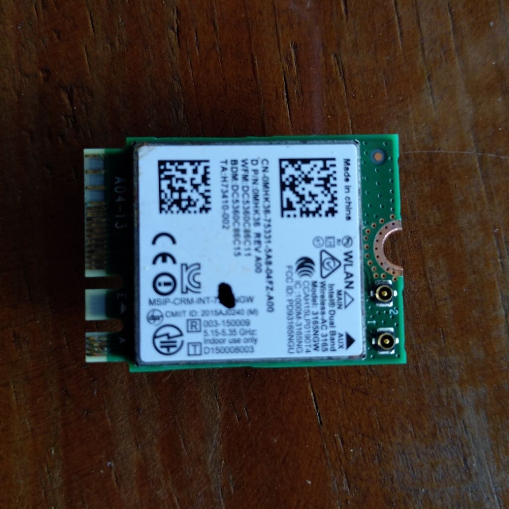 wifi card dell Inspiron 13-7359