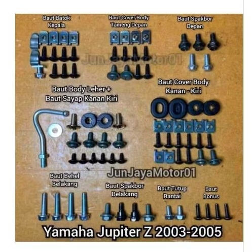 Baut full body motor Yamaha Jupiter z 2003 2005