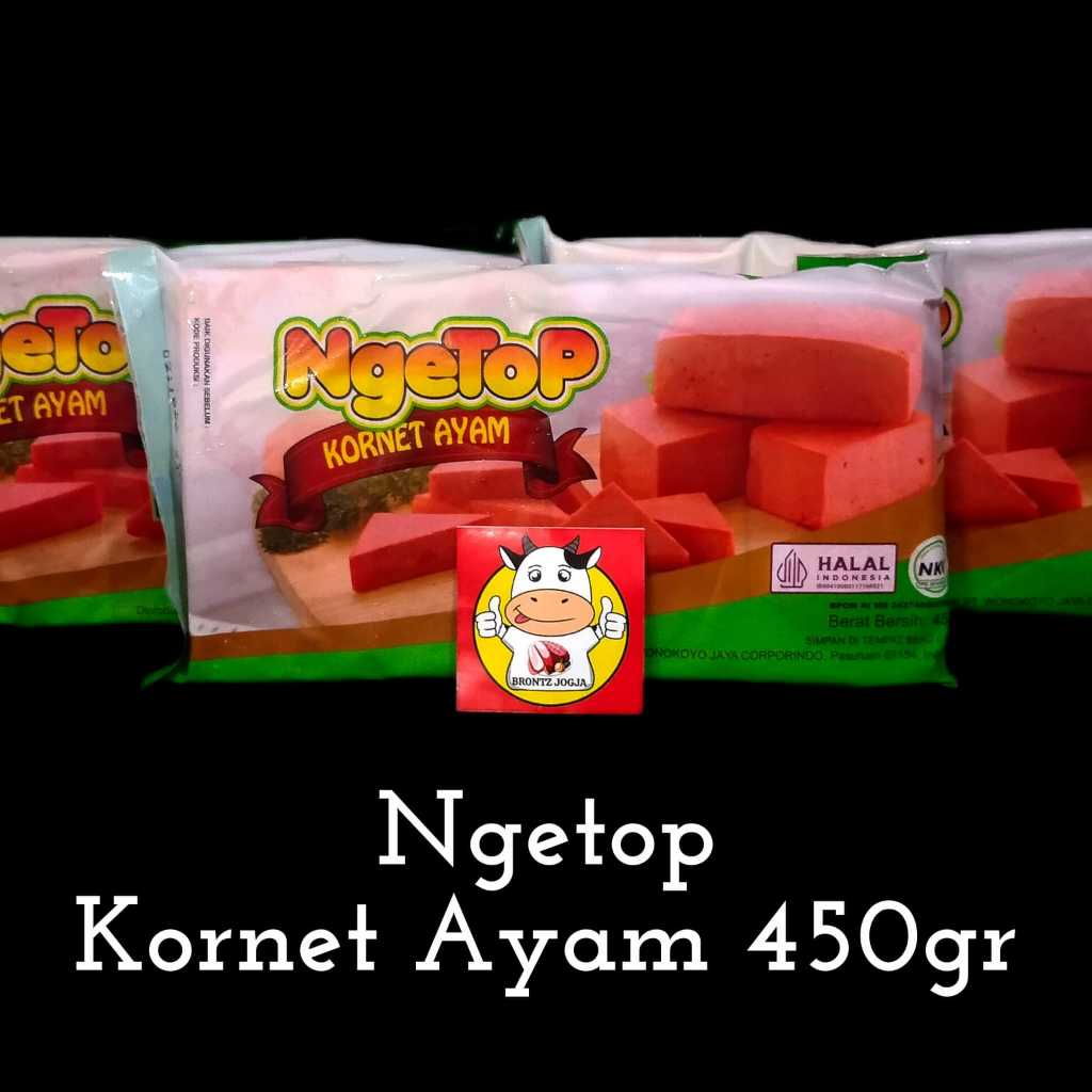 NGETOP KORNET AYAM 450GR-FROZEN FOOD-BRONTZ JOGJA