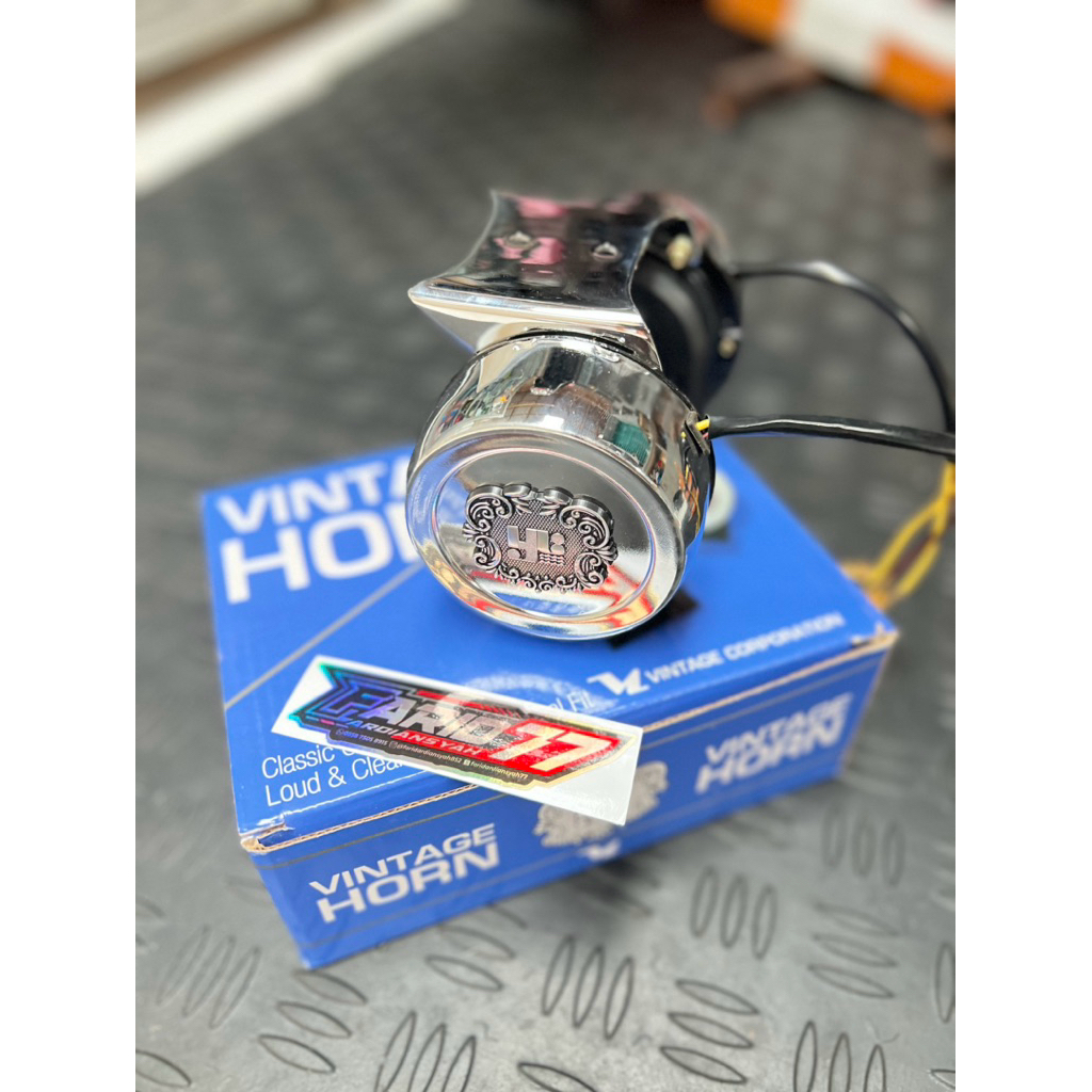 Klakson copy nikko japan pnp c70 set breket pnp rangka c70 crom