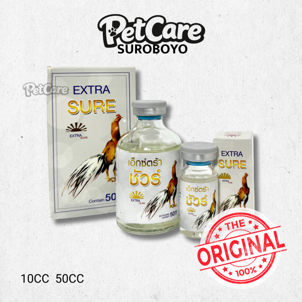 Extra Sure White Obat Ayam Ngorok Pilek Flu dan Snot | extrasure putih | ekstra sure | ekstrasure