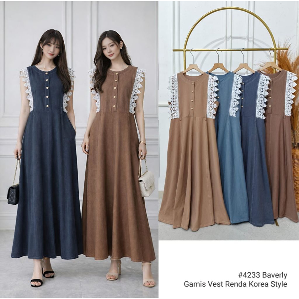 GAMIS KUTUNG RENDA BAVERLY BY CLARKE