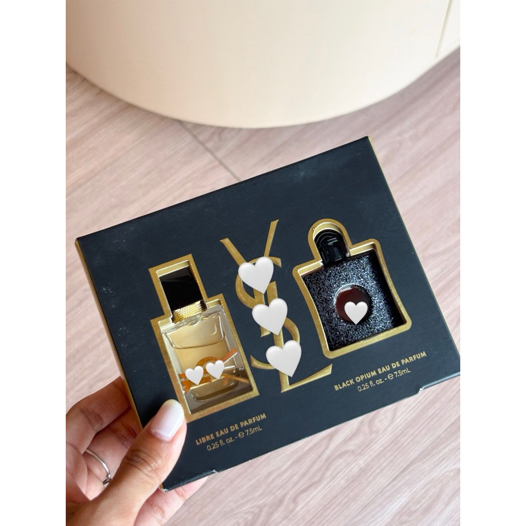 GIFT SET DUO LIBRE EDP + BLK OPIUM 7,5ml