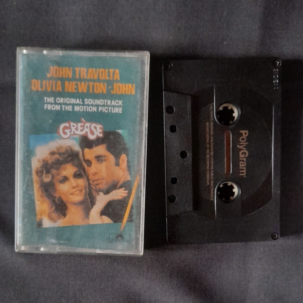 Kaset John Travolta & Olivia Newton-John - Ost. Grease