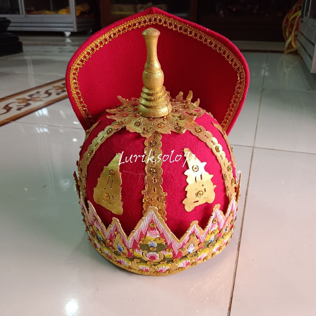 Irah Irahan Wayang Minakjinggo / Mahkota Wayang Minakjinggo