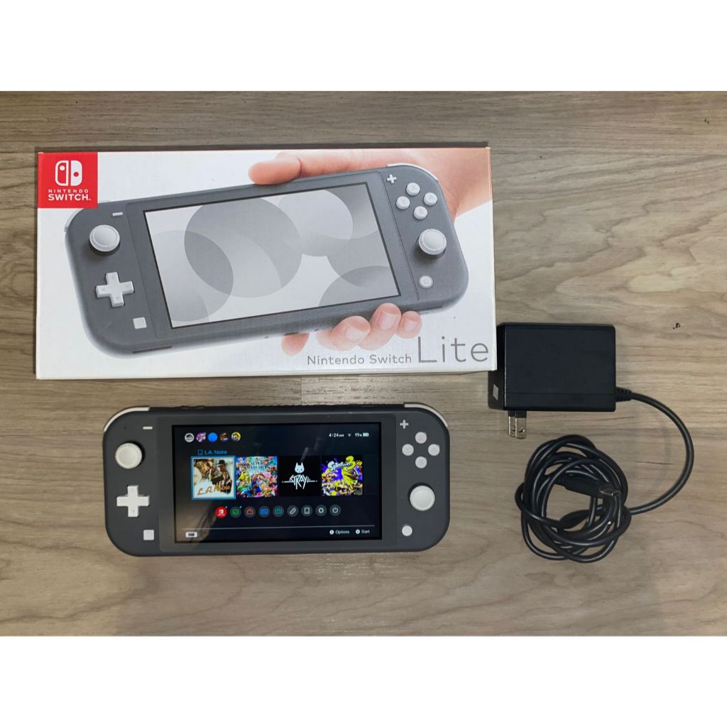 Nintendo Switch Lite Grey Preloved 128GB | Kondisi Mulus | Bonus Beberapa Game (Secondary)