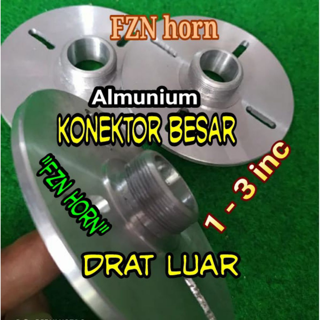 Konektor Drat Luar horn tweter Almunium - Sambungan tweeter driver twiter speaker