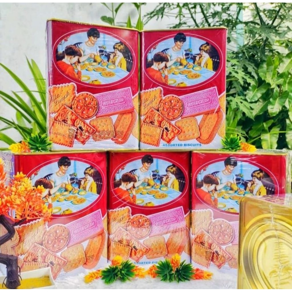 KHONG GUAN BISKUIT KALENG PERSEGI 1600 GRAM