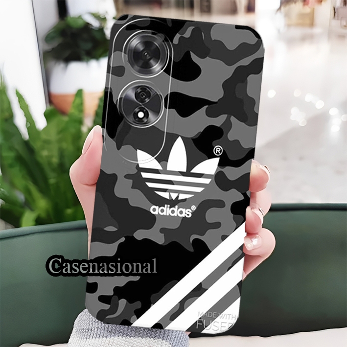 Fashion Case Oppo A60 A78 A58 A18 A38 A17 A98 4g 5g Case Lentur - Softcase - Procamera Custom - Fash