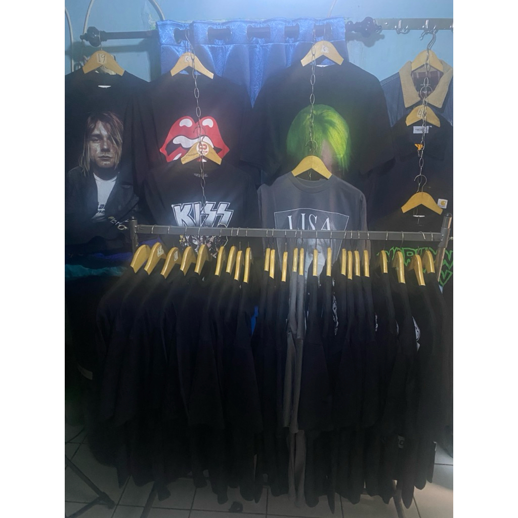 T-Shirt Oversize PinkFloyd,Marlynmason,RollingStones,Greenday,Kiss,SexPistols