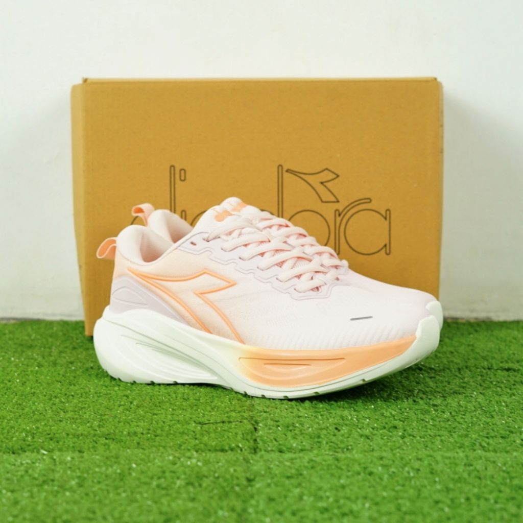 Sepatu Lari Diadora Rasie Pink Original