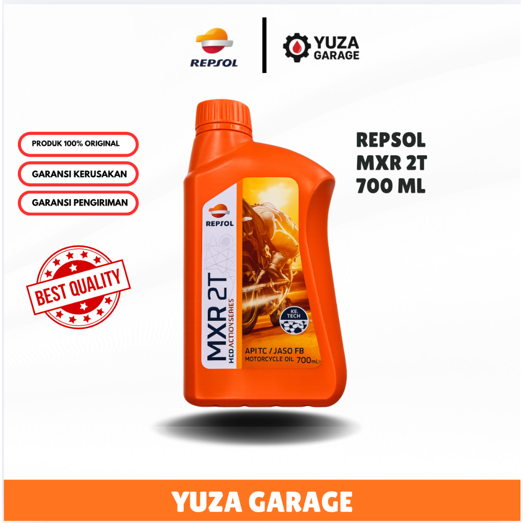 Repsol MXR 2T oli tangguh motor 2T