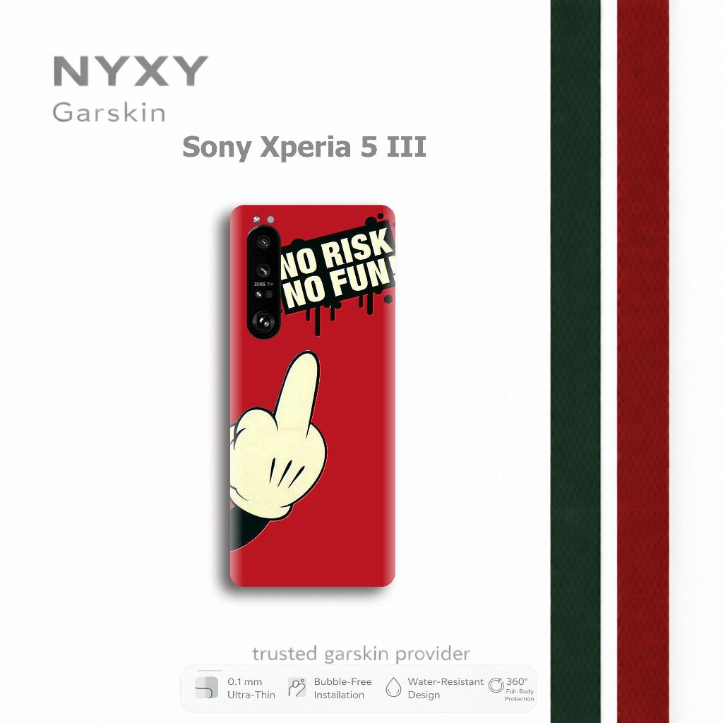 Buy 1 get 2 Garskin Sony Xperia 5 III Custom Design Skin HP Sony Xperia 5 III Premium Anti Jamur Fre