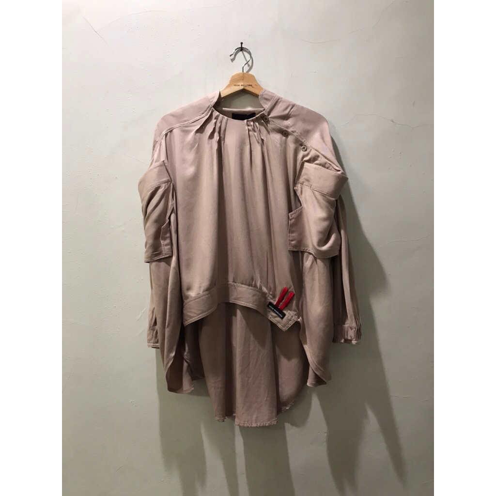 OLINE WORKROBE - YUMNA LOOSE TOP IN CREME