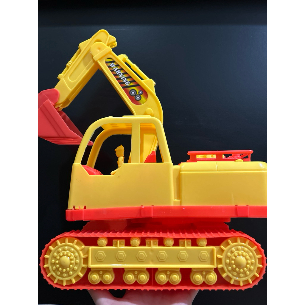 Excavator Besar 40cm / Mainan Excavator / Excavator bisa dinaikin anak 2tahun