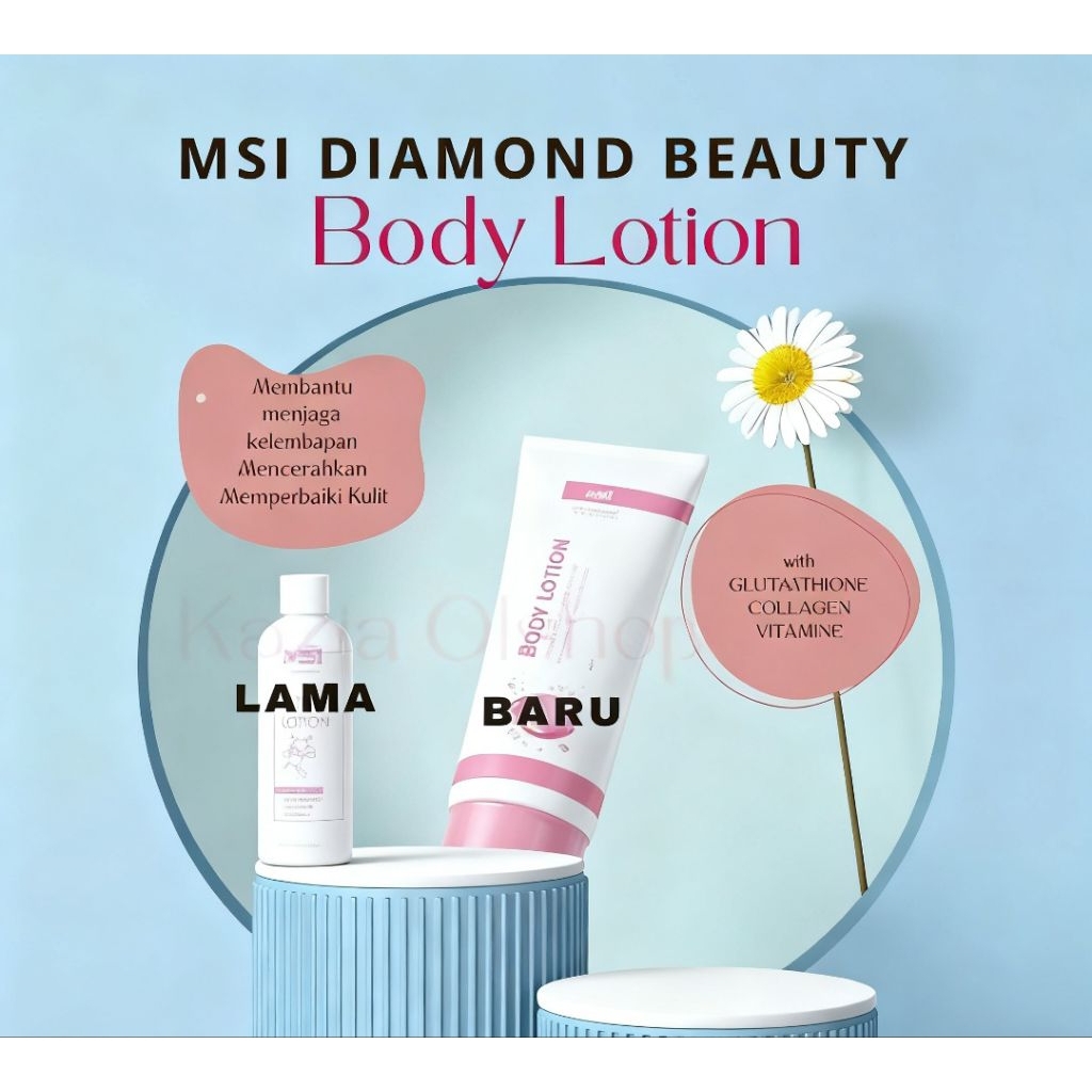 NEW body lotion MSI 100% original