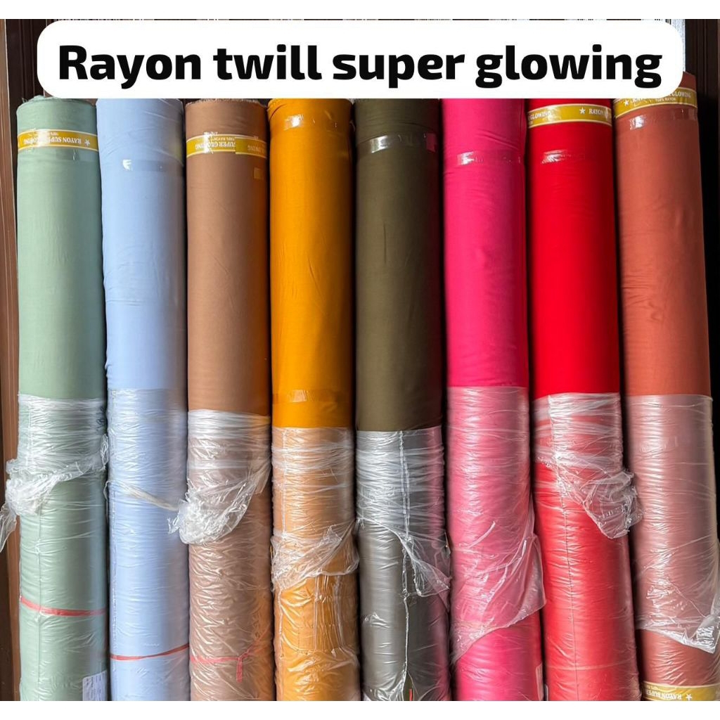 Kain Rayon Twill UNIQLO Premium/Kain Rayon Twillil UNIQLO Quality Premium (0,5meter)