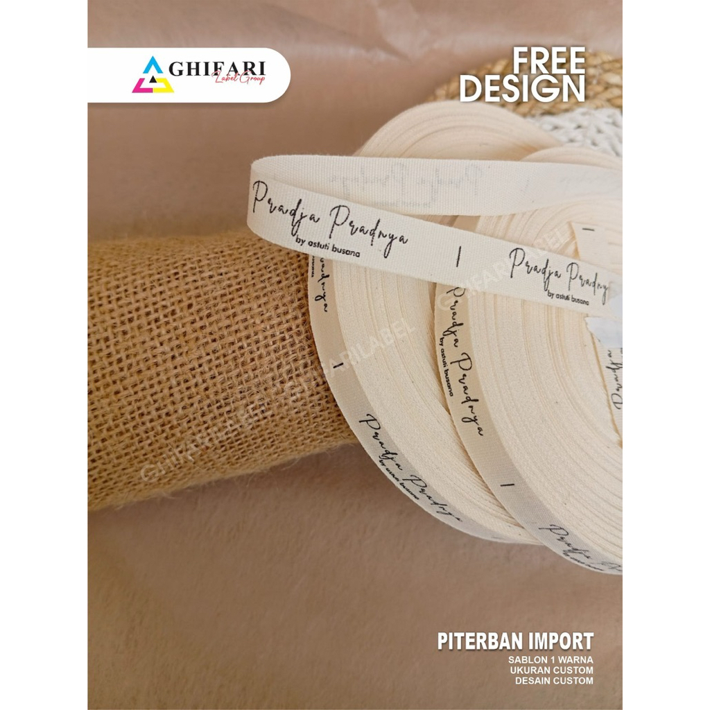 label katun free design /label baju/label katun /piterban lembut /piterban kaos/label kaos/ label ba