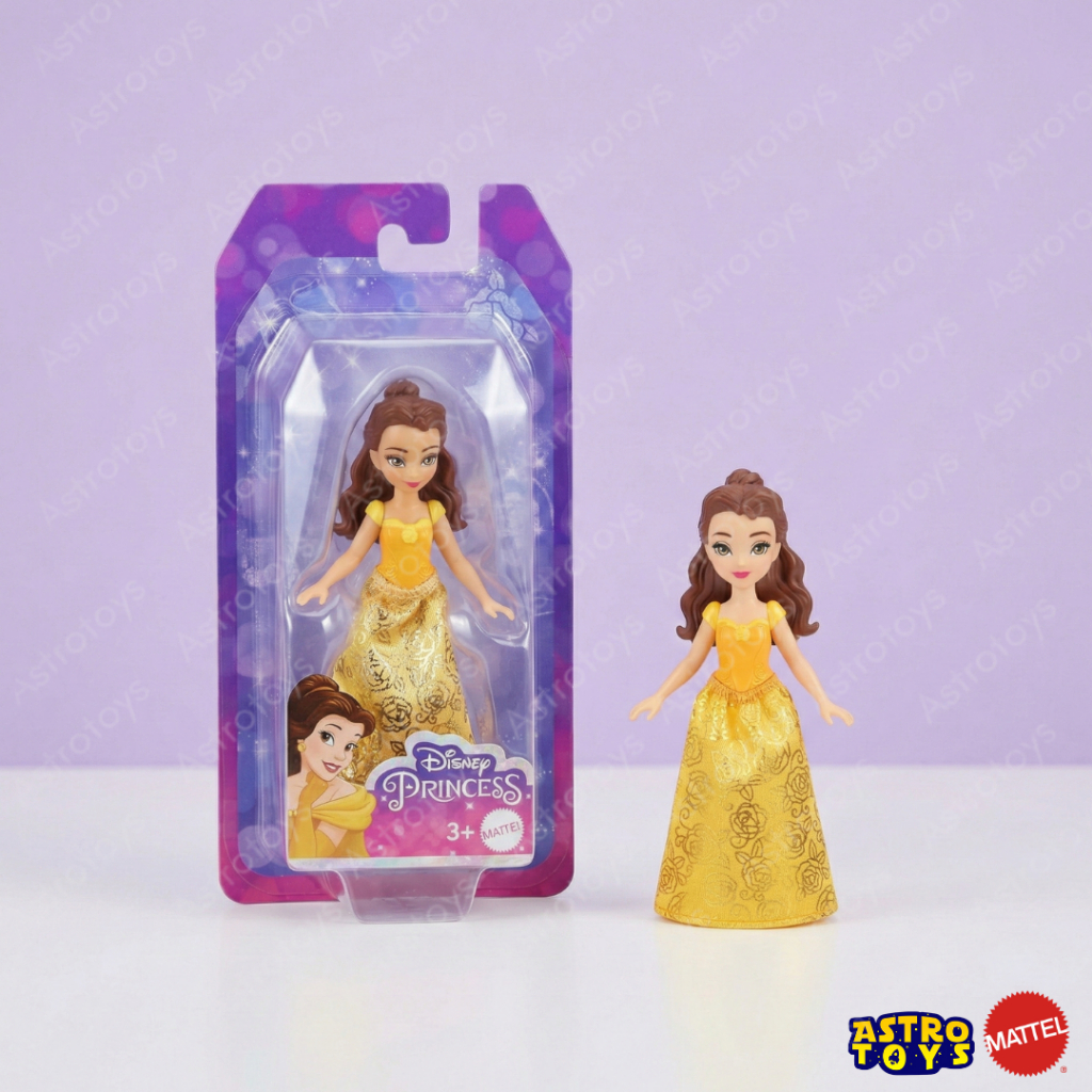 Boneka Disney Princess Mattel Belle Bella Bela from Beauty and the beast Original HLW69