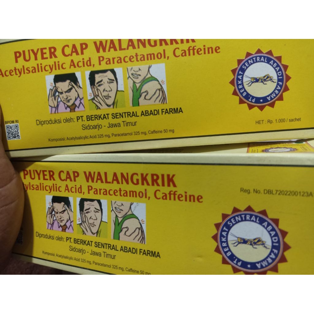 puyer puder cap walangkerik/jangkrik