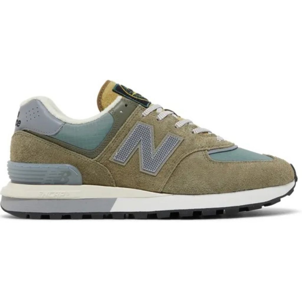 Sepatu Stone Island X NB 574 Legacy Steel Blue SKU U574LGST