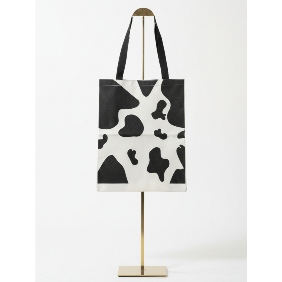 ALEXA - Tas Tote Bag Wanita Totebag motif sapi lucu minimalis terbaru kekinian MERCYCOW