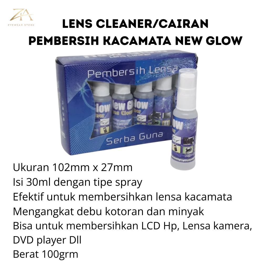 GROSIR NEW GLOW CAIRAN PEMBERSIH / LENS CLEANER KACAMATA LENSA KAMERA MONITOR LCD LED HP grosir dan 