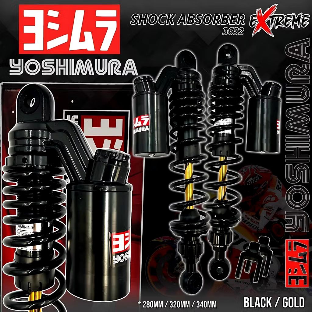 SHOCKBREAKER Ukuran 280mm 320mm 340mm SHOCK TABUNG ATAS PLUS ANTING UNIVERSAL BEBEK MATIC AEROX NMAX