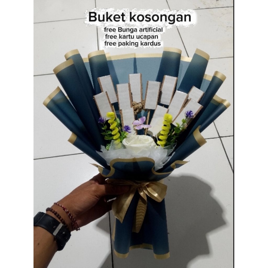 Buket kosongan/buket kosongan tanpa isi/buket Snack/buket Snack Kosongan