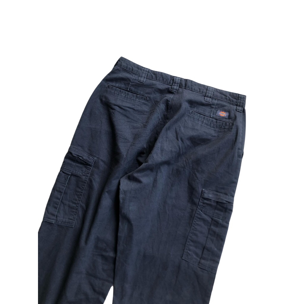 D!CKIES PANTS NAVY CARGO SIZE 36