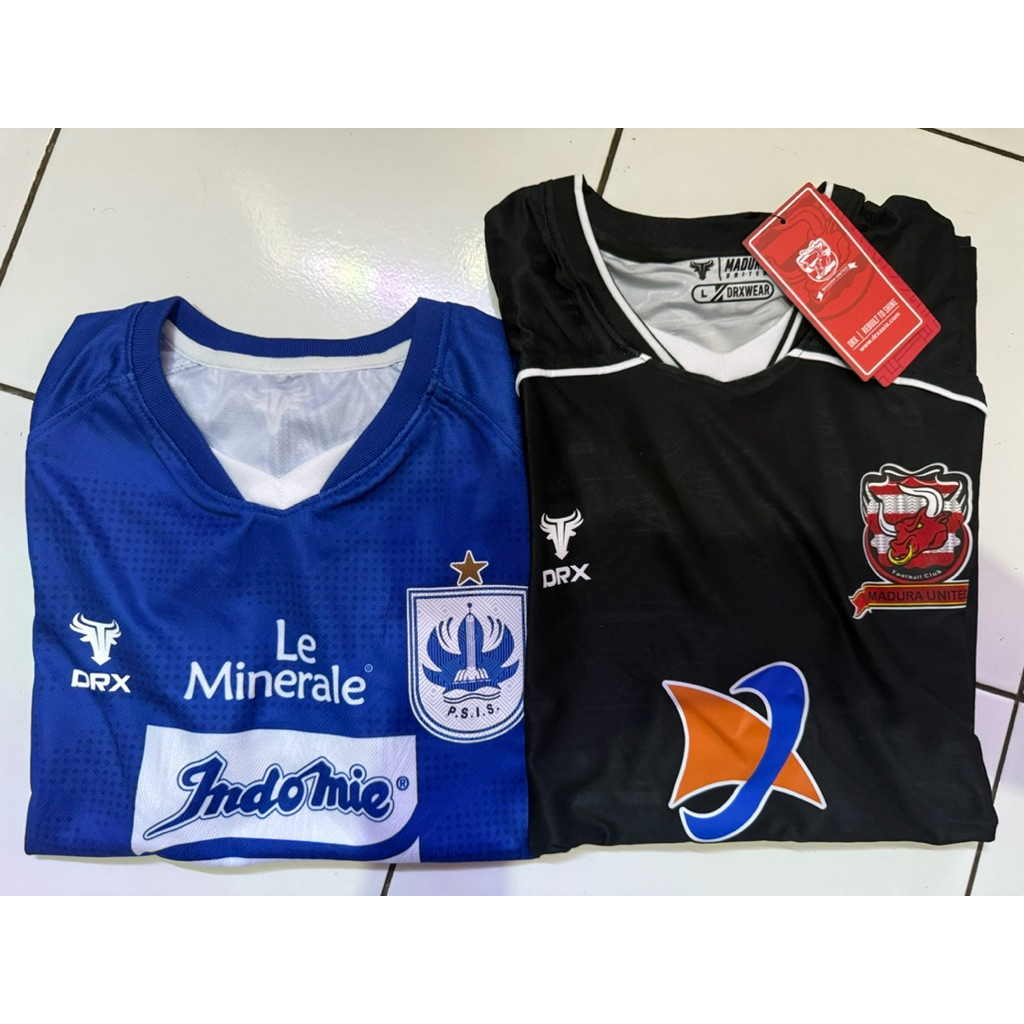 2 Jersey Madura United Away L & PSIS Semarang Home