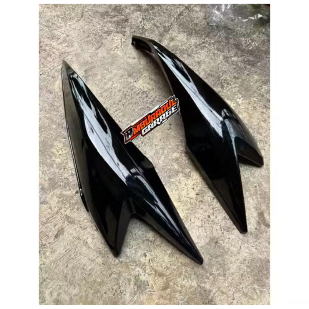 cover body Honda blade 110 lama warna hitam glosi/ body honda blade 110 lama