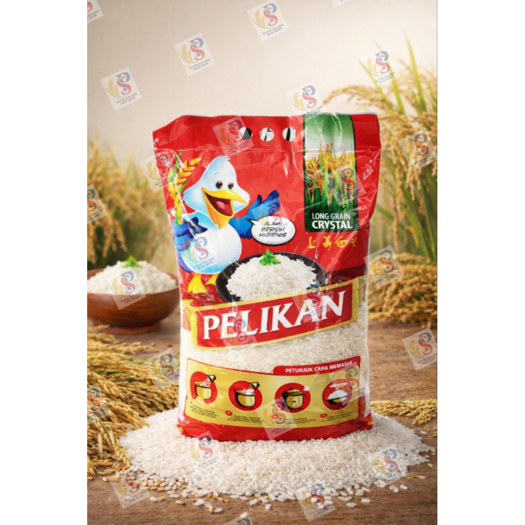 Beras Pelikan 3kg Beras Premium