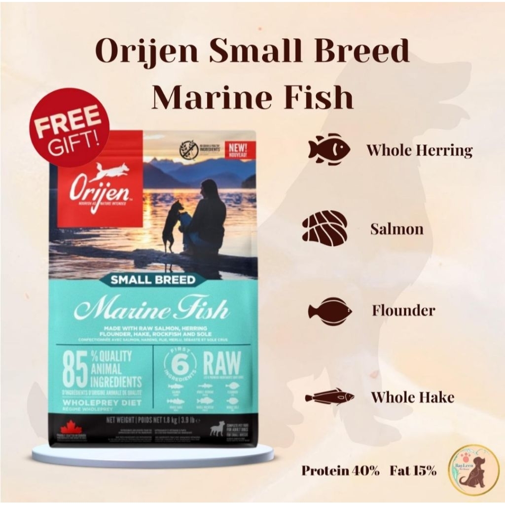 Orijen Small Breed Marine Fish 4,5 kg