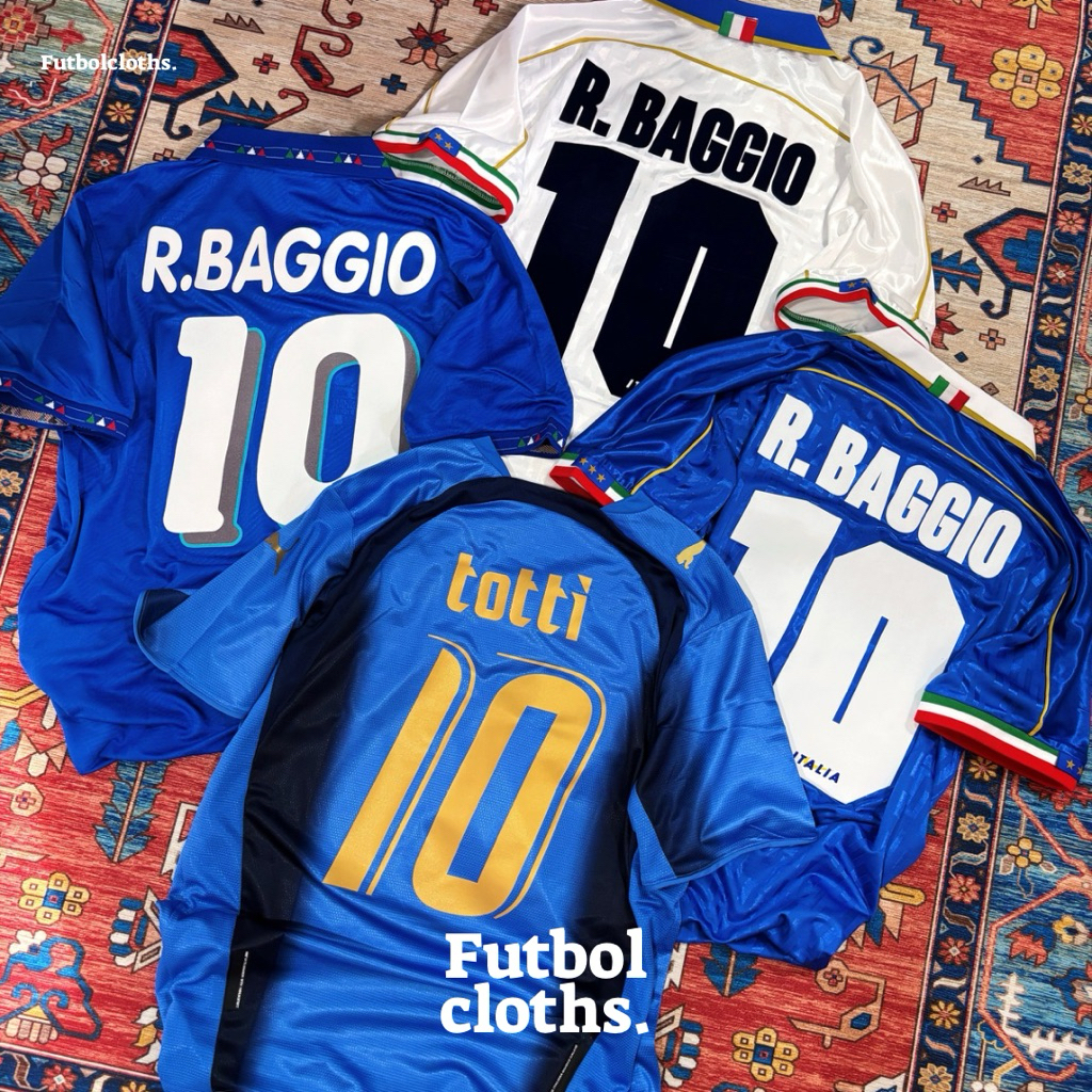 Jersey Italia retro 1994 1995 dan 2006