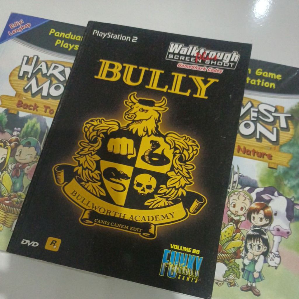 Buku Panduan Games PS2 BULLY Walkthrough Book