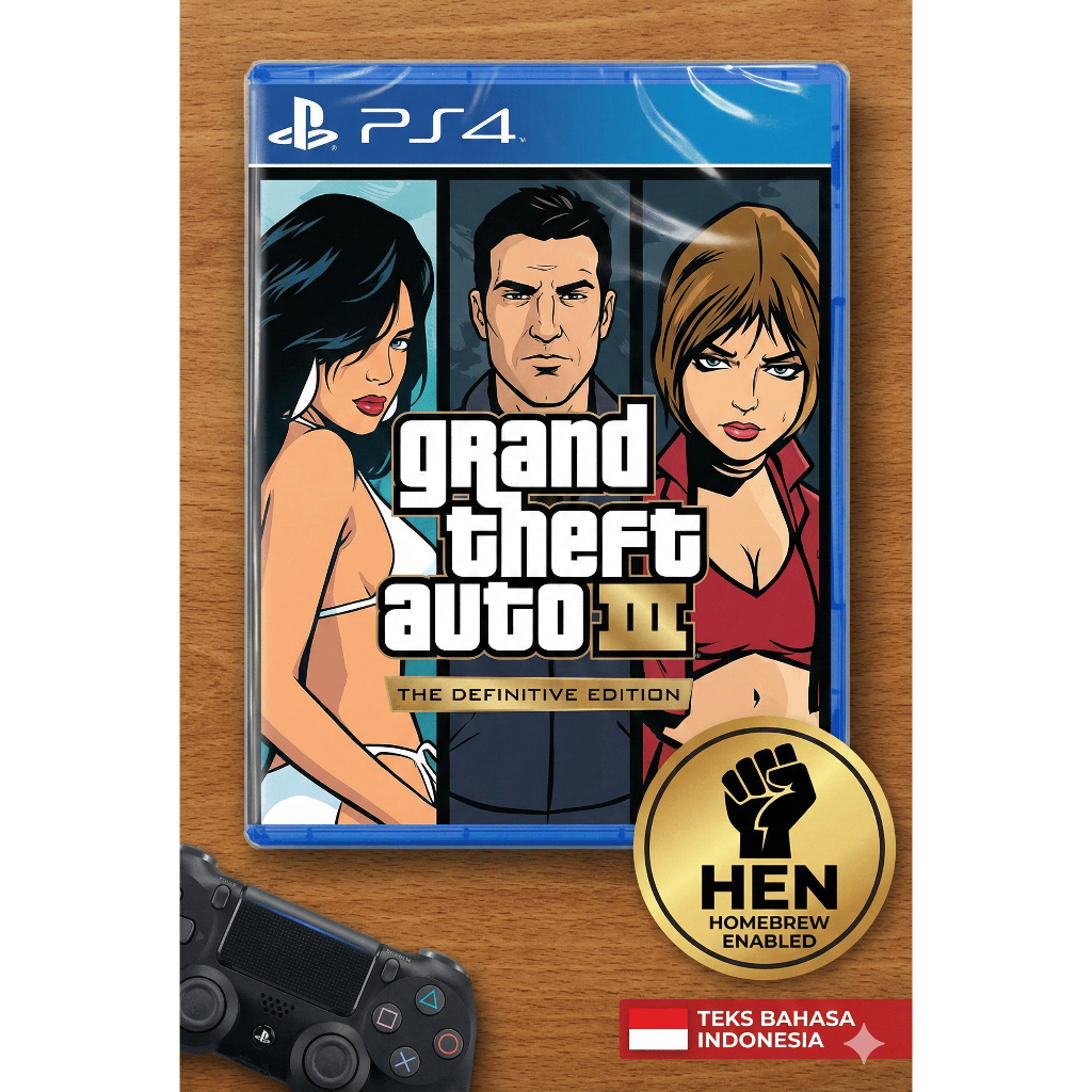 GTA 3 SUB INDONESIA PS4 HEN