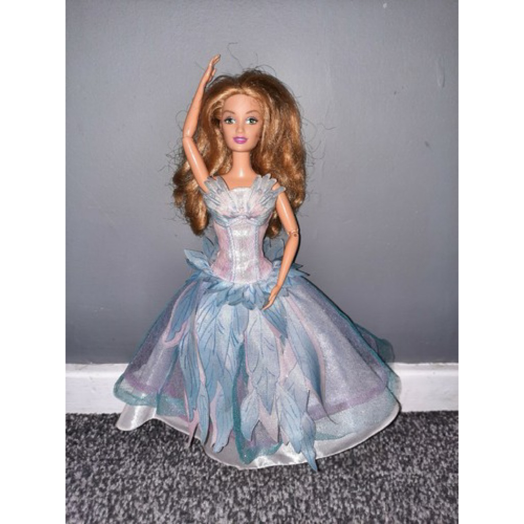 gaun barbie, baju barbie odette swanlake, barbie movie original mattel, minus baca di deskripsi