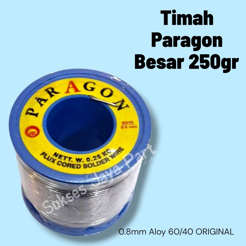 Timah Solder Paragon Besar 250gr  Timah Paragon Original