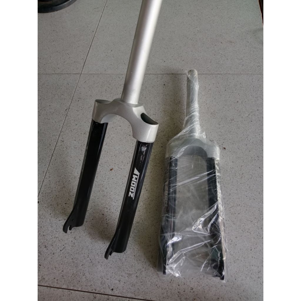 Garpu fork BOX ZOOM custom bmx 20 oversize Hi - teen steel ringan tebal