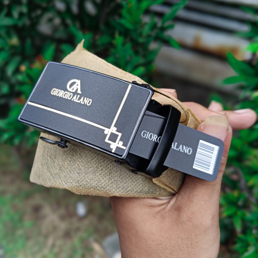 BELT Gesper Pria Import Original Giorgio Panjang 125 & 160 Cm | Sabuk Pria Rell Kulit PU Import JUMB