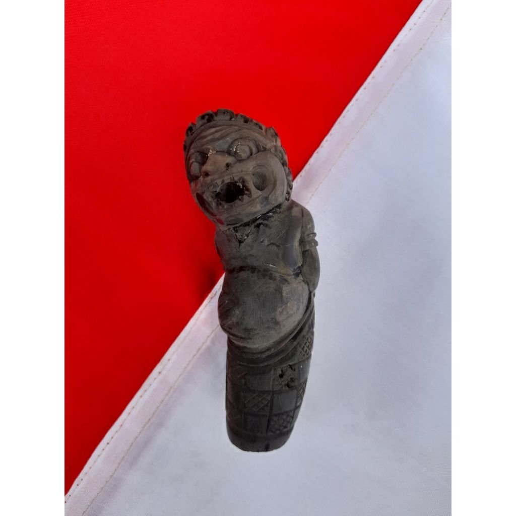 Handle keris model Buto tanduk hitam [ Gagang keris [ hulu keris no 170