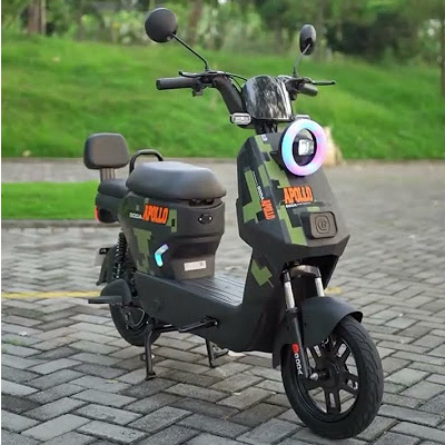 Sarung Jok Sepeda Listrik GODA APOLLO 118 Model KOTAK/ Cover Jok GODA 118 APOLLO Sepasang (Depan+Bel