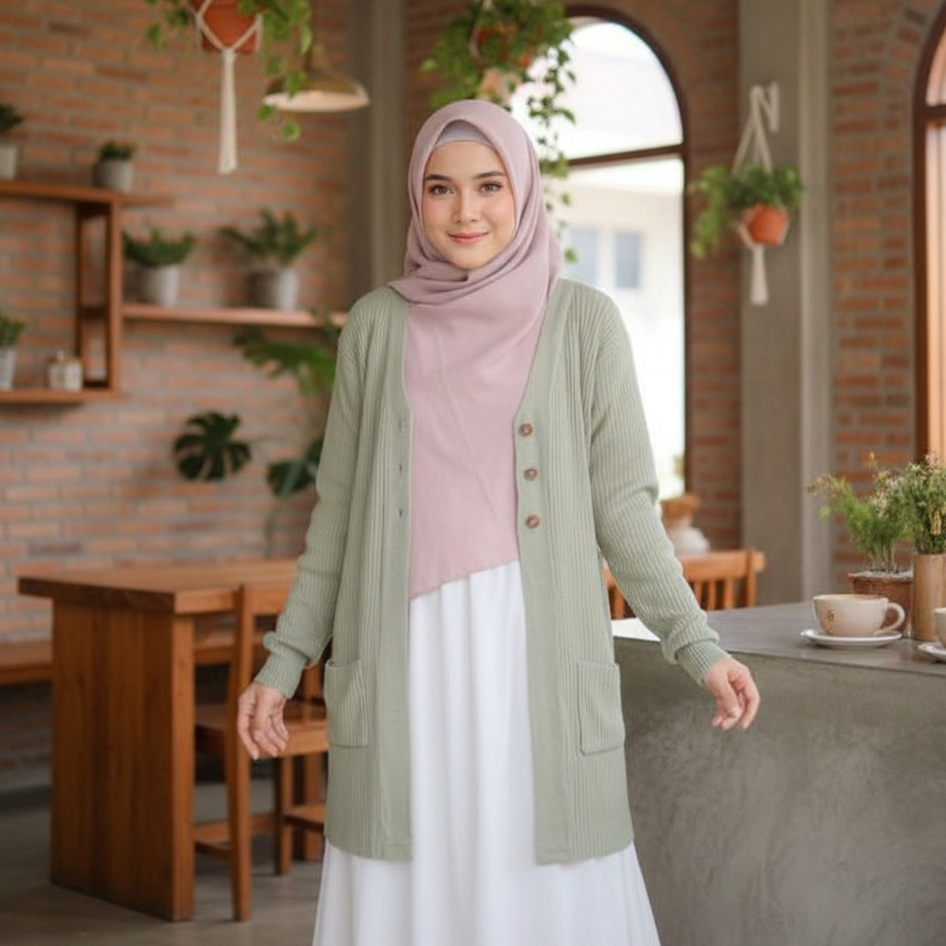 BELLE CARDY KANCING / CARDY KANCING / LONG CARDY RAJUT  / CARDY KOREAN STYLE